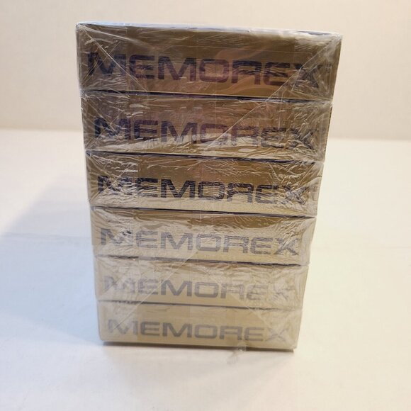 Memorex SHQ T-120 Blank VHS Tapes 6 Hours Video Cassettes 6 Pack - Picture 6 of 6